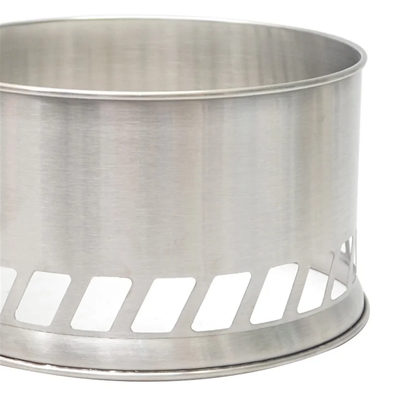 Camping Stove Portable Wood Stove Stainless Steel Backpacking Stove for Outdoor Camp Survival Hiking Picnic with Storage Bag