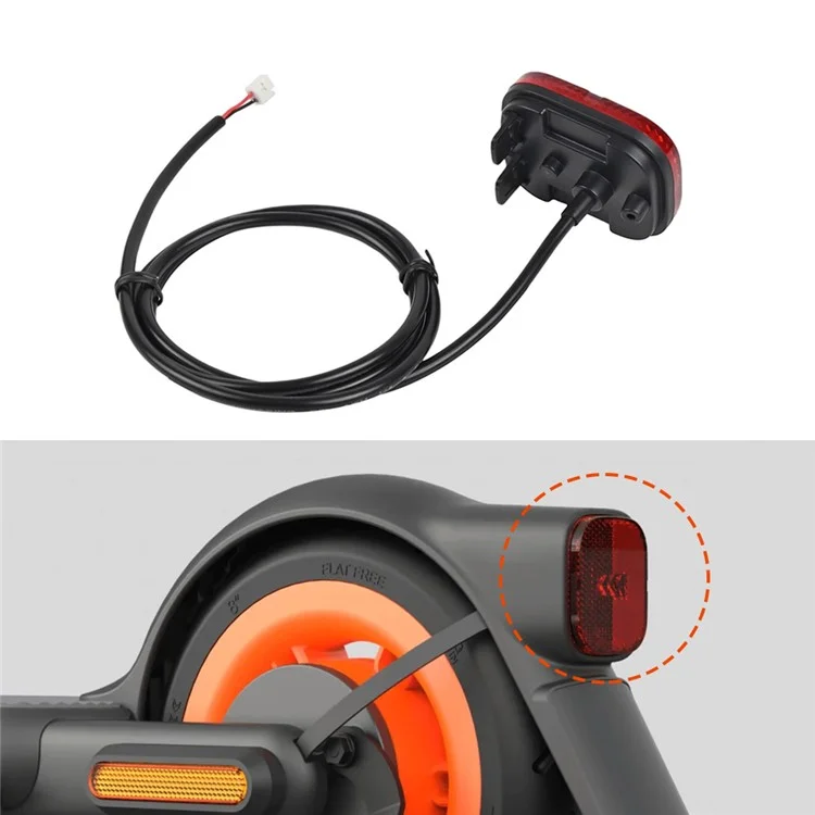 LYP4006-4 Para Xiaomi Electric Scooter 4 Go Luz Traseira de Substituição Luz de Advertência Traseira