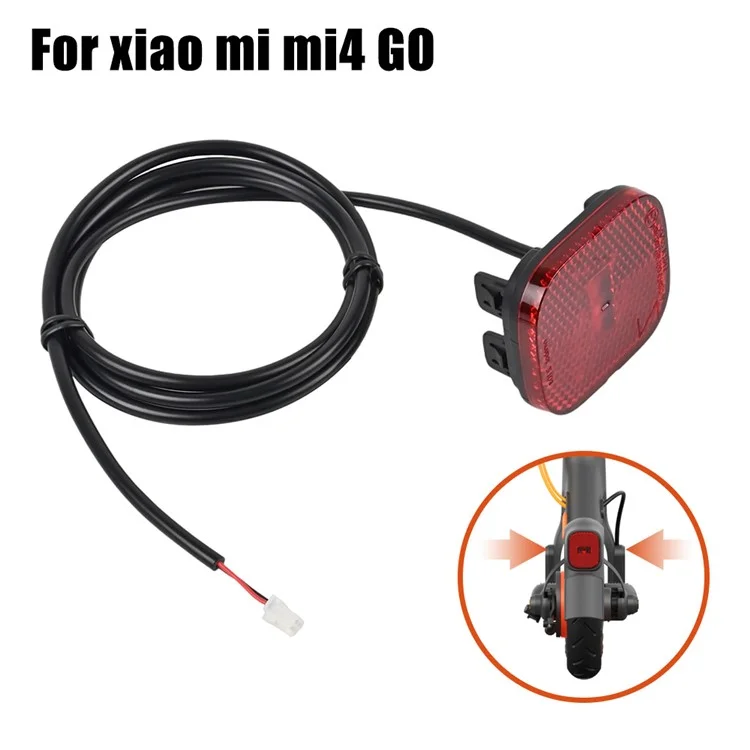 LYP4006-4 Para Xiaomi Electric Scooter 4 Go Luz Traseira de Substituição Luz de Advertência Traseira