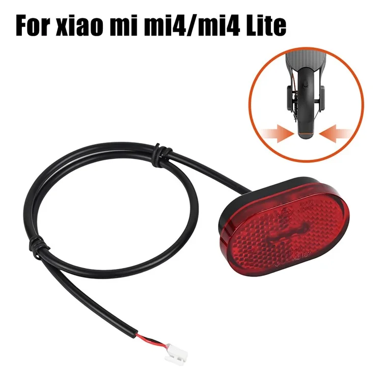 LYP4006-2 Para a Xiaomi Electric Scooter 4 / 4 Lite, Substituição da Luz Traseira, Luz de Segurança e Aviso