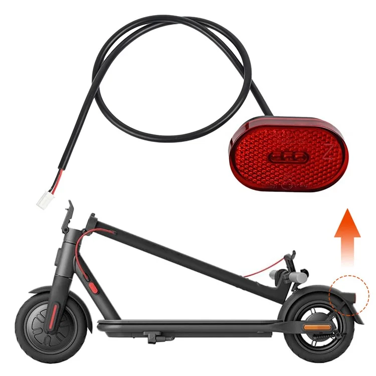 LYP4006-2 Para a Xiaomi Electric Scooter 4 / 4 Lite, Substituição da Luz Traseira, Luz de Segurança e Aviso