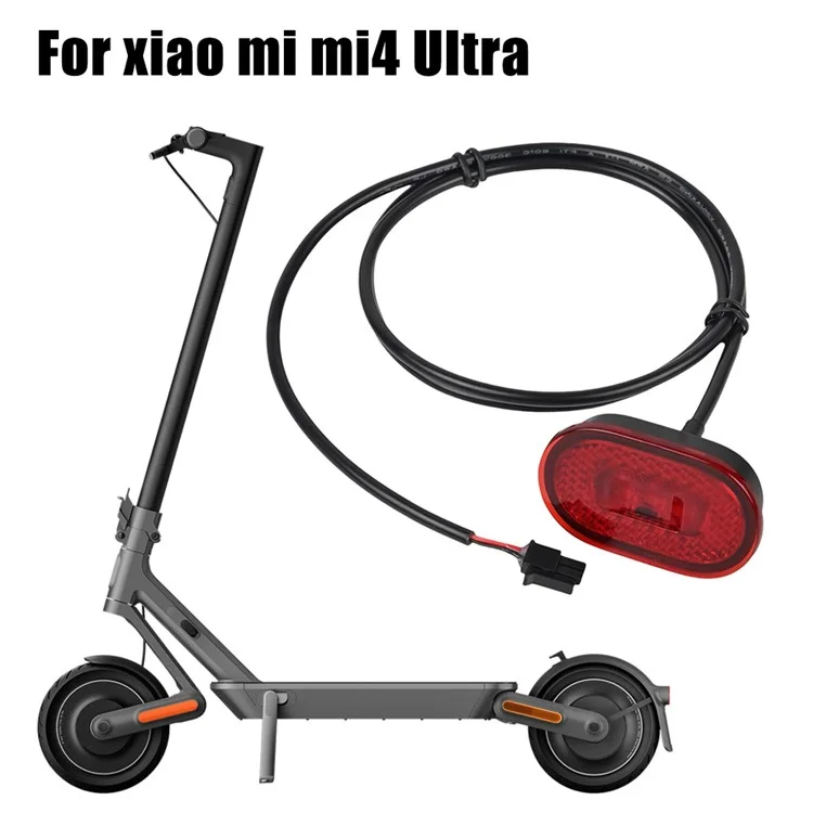 LYP4006-3 Para Xiaomi Electric Scooter 4 Ultra Luz Traseira de Substituição Luz de Aviso Traseira