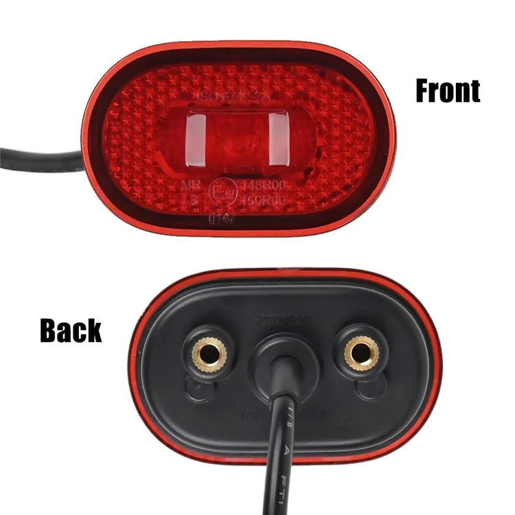 LYP4006-3 Para Xiaomi Electric Scooter 4 Ultra Luz Traseira de Substituição Luz de Aviso Traseira