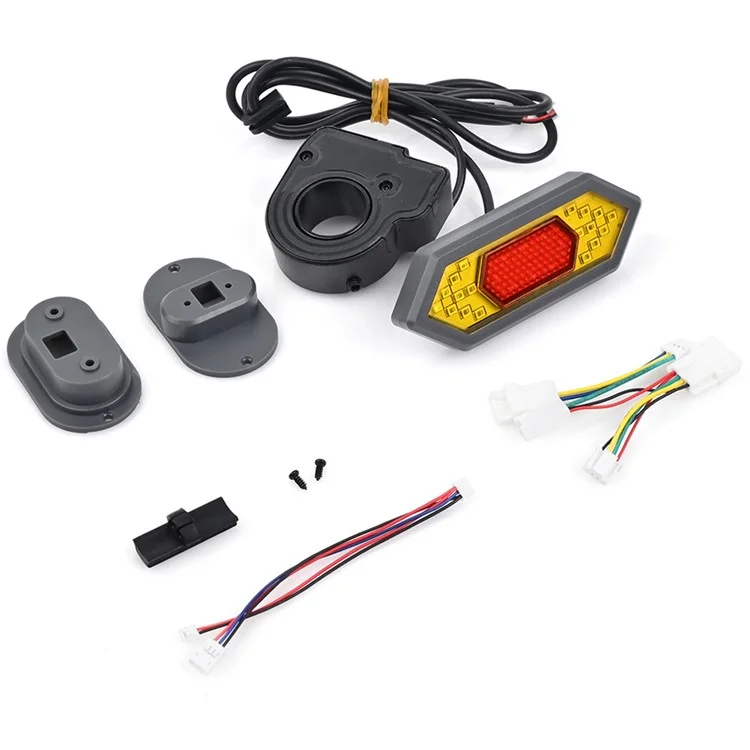 SIXYE LYXM303 para Xiaomi M365 Luz trasera Señales de giro LED Advertencia de seguridad Scooter Lámpara trasera