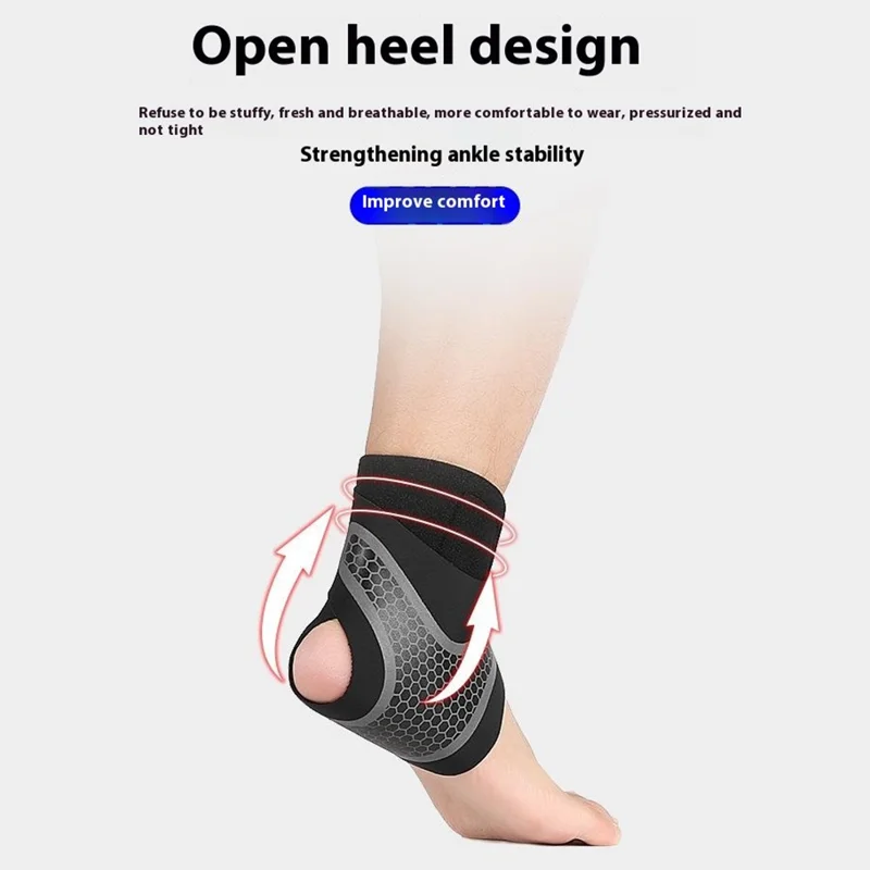 VILICO AB041 Sports Ankle Brace Support Compression Wrap for Sprained Ankle - L / Right