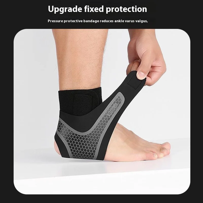 VILICO AB041 Sports Ankle Brace Support Compression Wrap for Sprained Ankle - L / Right