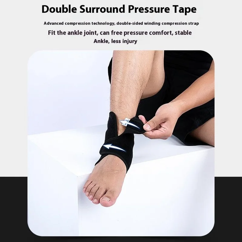 VILICO AB068 Ankle Brace for Sprained Ankle, Ankle Support Compression Wrap for Achilles Tendonitis Relief - Right Ankle