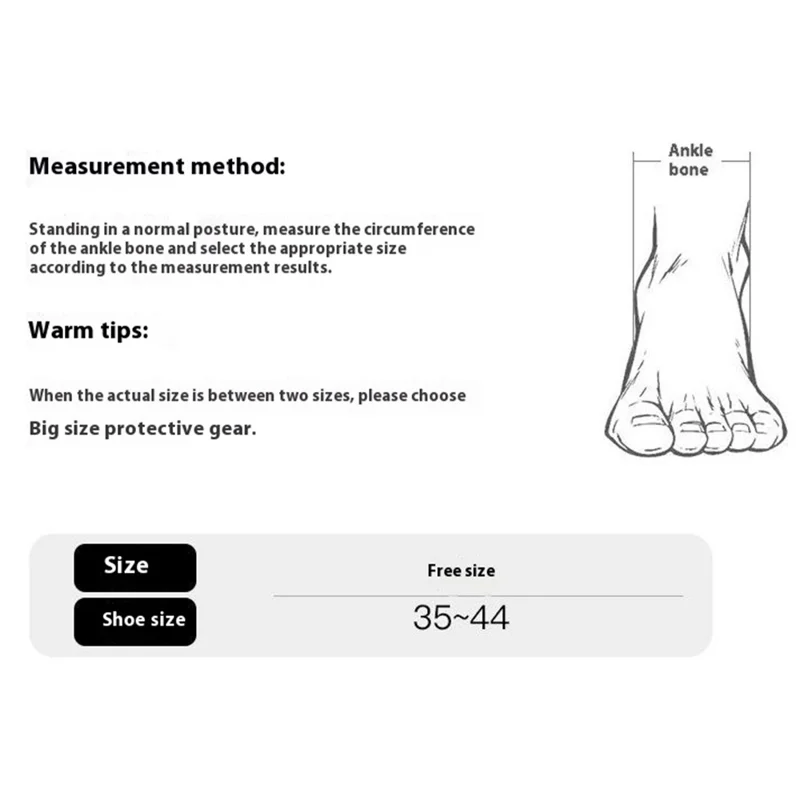 VILICO AB050 Compression Ankle Brace Support Adjustable Wrap for Sprained Ankle