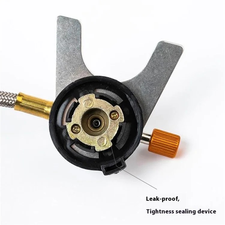 AOTU AT6404 3500W Réchaud de camping Brûleur à gaz Outil de cuisson avec boîte de rangement