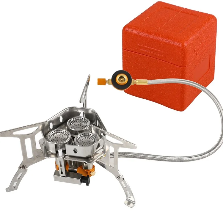 Halin DS105 Portable Gas Plave 3-Burner Prosing Plaing Для Рюкзака Для Рюкзака