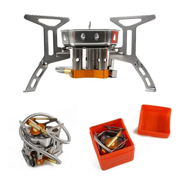 Halin DS105 Portable Gas Plave 3-Burner Prosing Plaing Для Рюкзака Для Рюкзака