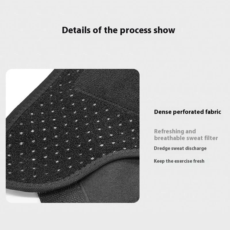 AOLIKES 7123 1Pc Compression Ankle Brace Adjustable Ankle Support Breathable Sports Basketball Ankle Brace - Right L