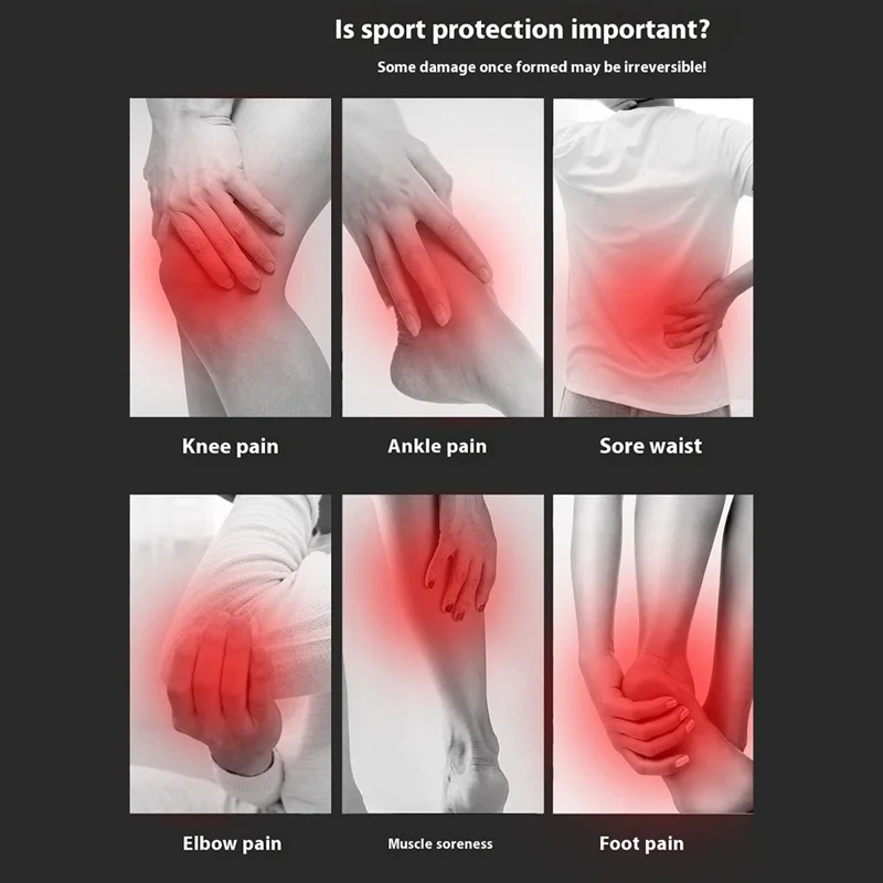 AB122 70cm Outdoor Sports Ankle Wrap Elastic Compression Strap Fixing Bandage Ankle Guard - Blue