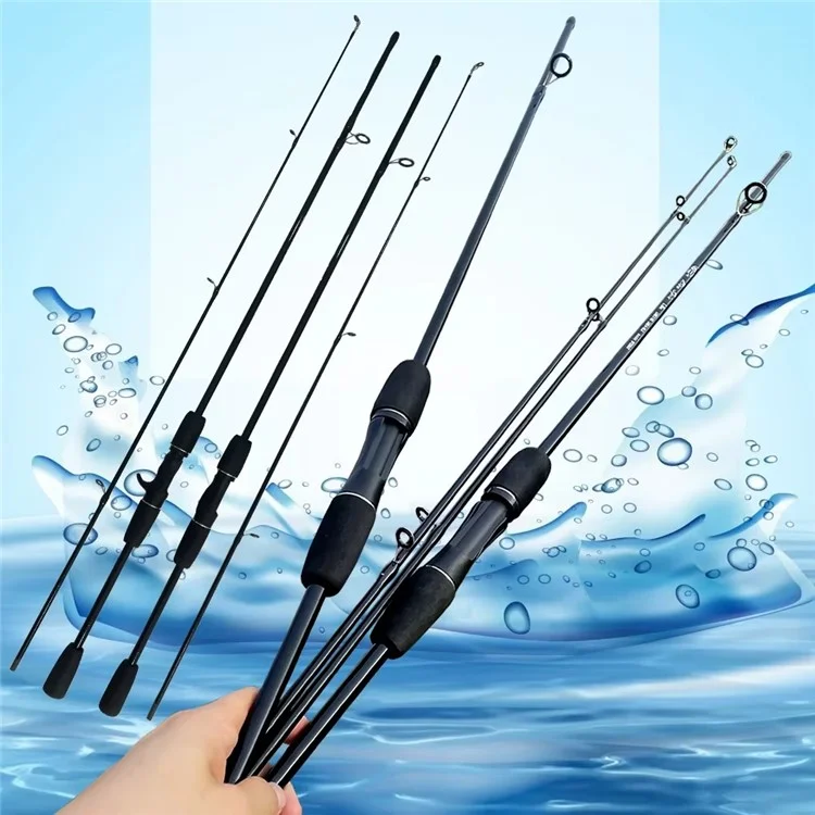 CORALOV 1.8m Fishing Rod Epoxy Resin + Metal + Ceramic Freshwater Saltwater Fishing Pole - Casting Handle