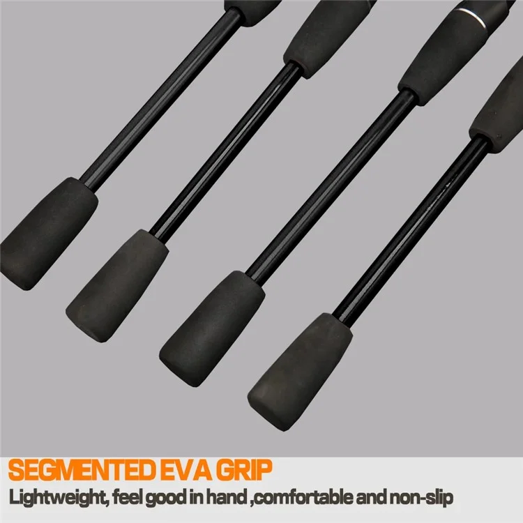 CORALOV 1.8m Fishing Rod Epoxy Resin + Metal + Ceramic Freshwater Saltwater Fishing Pole - Casting Handle