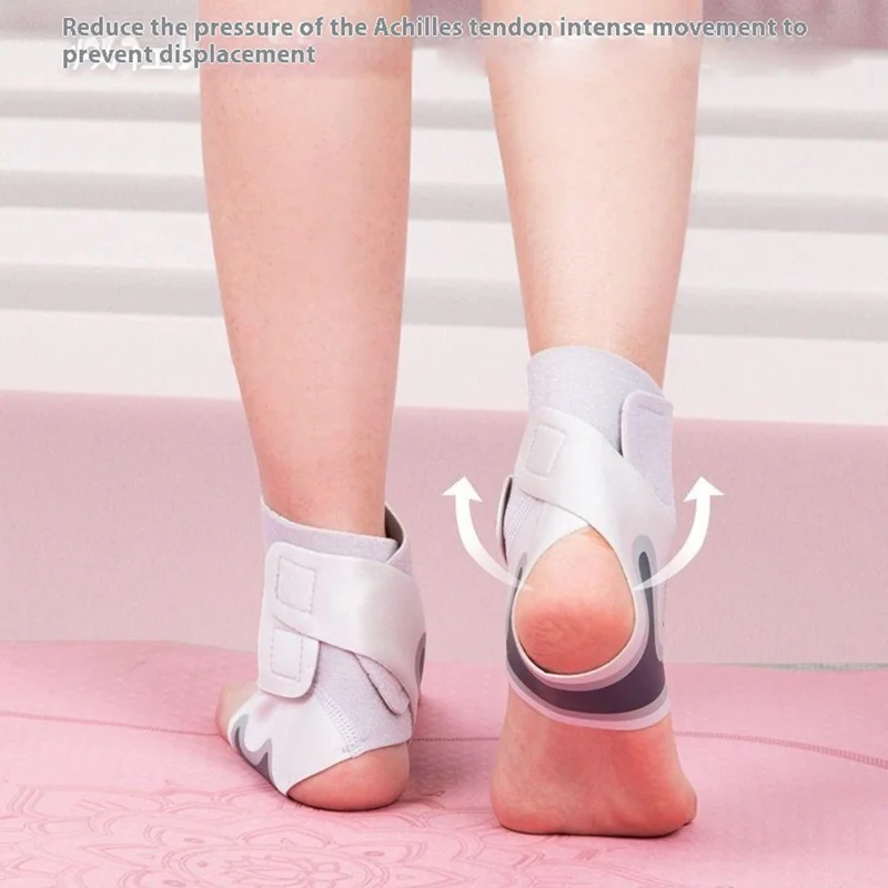WOSWEIR AN0207 2Pcs Size XXL Men Women Ankle Support Brace Adjustable Sports Injury Protection SBR Ankle Guard - Grey