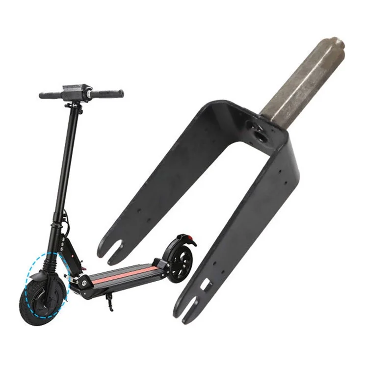 Para Kugoo S1/S2/S3 8 Polegada, Parte da Scooter Elétrica de Alumínio, Suporte da Roda Dianteira