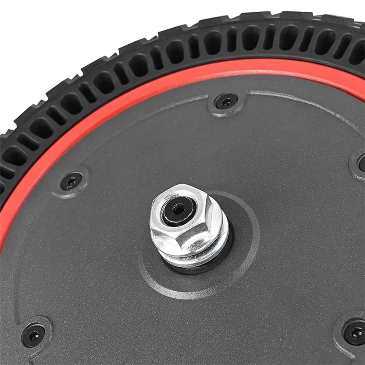 Electric Scooter 350W Front Wheel Motor Hub Assembly 9-Inch Solid Tire Replacement for Xiaomi M365 Pro / Pro 2 / Pro 3 E-scooter