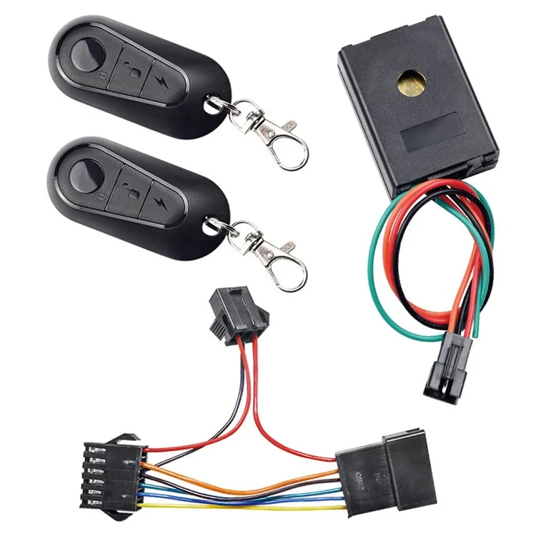 Système de sécurité avec alarme pour scooter électrique CITYNEYE 36-72V E-bike avec télécommande anti-vol