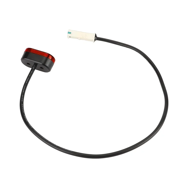 Para Ninebot Max G30 Guardabarros Trasero + Soporte del Guardabarros + Kit de Piezas de Faros Eléctricos de Scooter - Soporte Negro