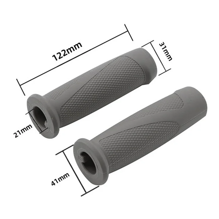 1 paio per Ninebot F30 / F40 Electric Scooter Rubber Anti-slip Handlebar Grips Cover