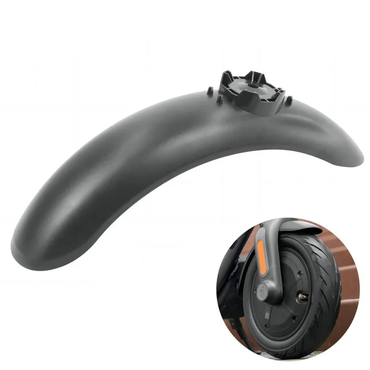 Para Ninebot F30 / F40 E-Scooter Protector de Guardabarros de Rueda Delantera de ABS Soporte de Escúter Eléctrico Guardabarros de Lodo