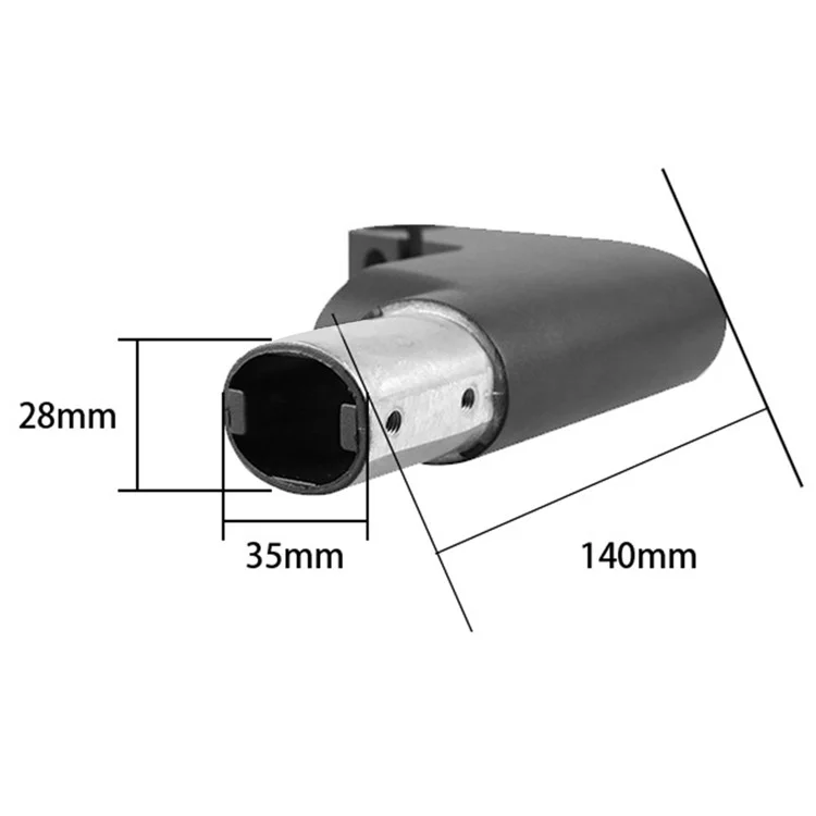 Bloco de Frente de Alumínio Liga Elétrica Scooter para Ninebot F30 / F40 Painel Frontal Interruptor Assento Grampo Pressionando Bloco