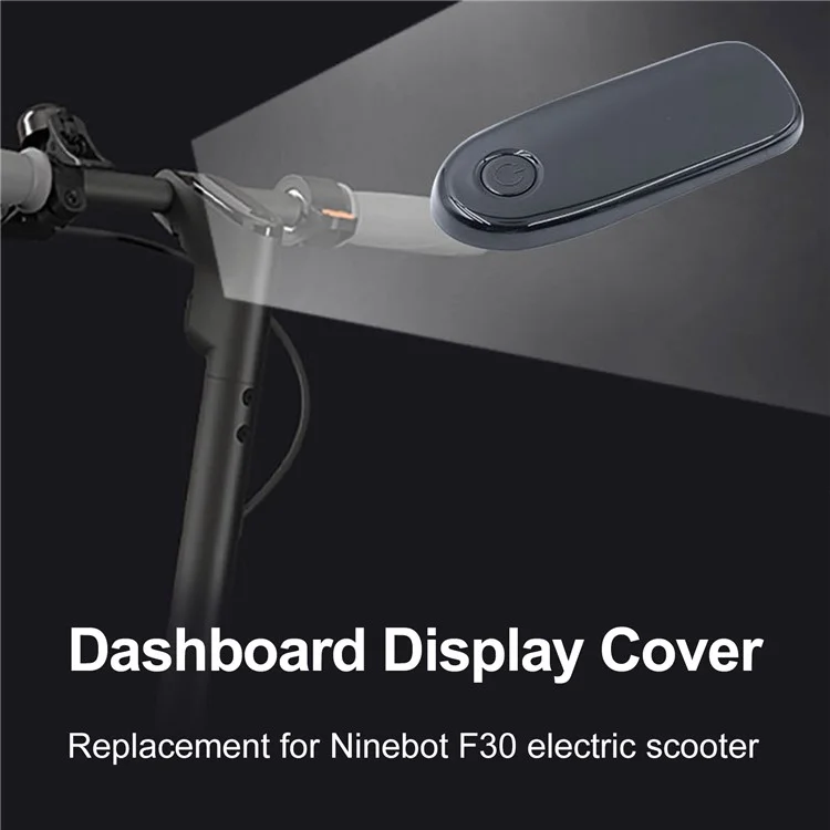 Replacement Parts for Ninebot F30 / F40 Electric Scooter Gauge Switch Waterproof PC Panel Cover