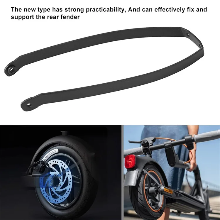 Para Xiaomi Electric Scooter 4 / 4 Pro Guardabarros Trasero Soporte Metálico con Tornillos