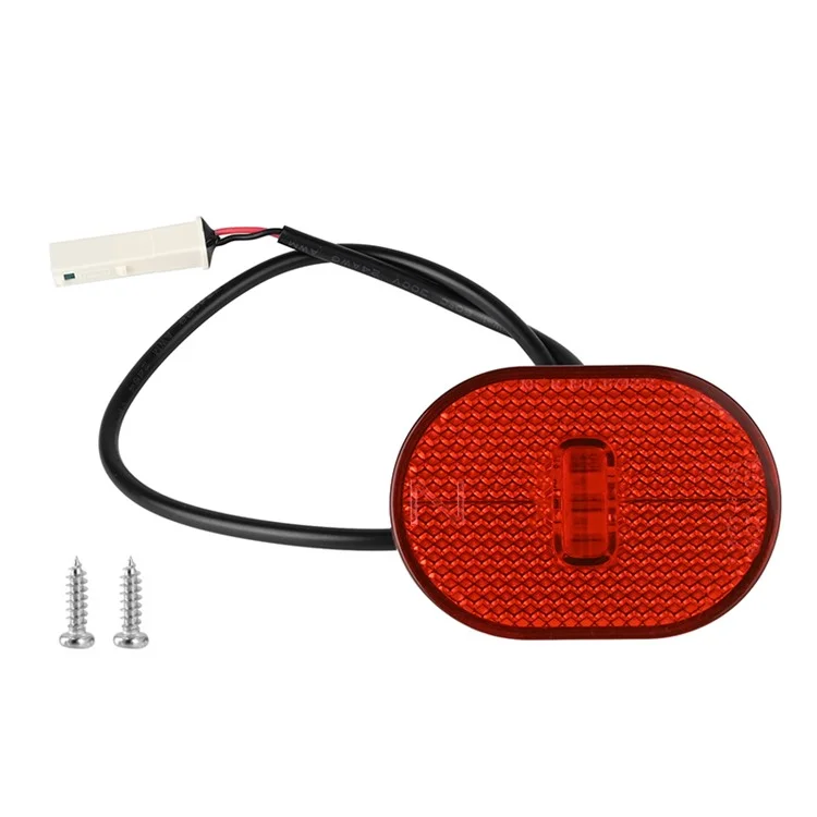 Lanterna Traseira para Xiaomi Electric Scooter 4 / 4 Pro, Luz de Advertência LED Traseira de Substituição