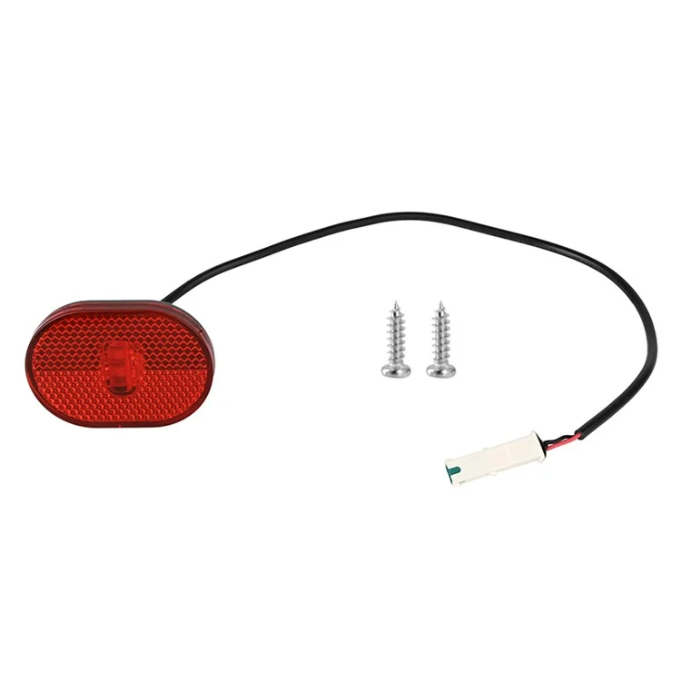 Tail Light for Xiaomi Electric Scooter 4 / 4 Pro , Rear LED Light Warning Lamp Replacement