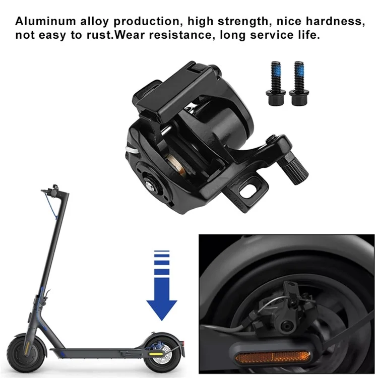 Для Xiaomi Electric Scooter 4 / 4 Pro Disc Brake Block Aluminum Alloy Replacement Part