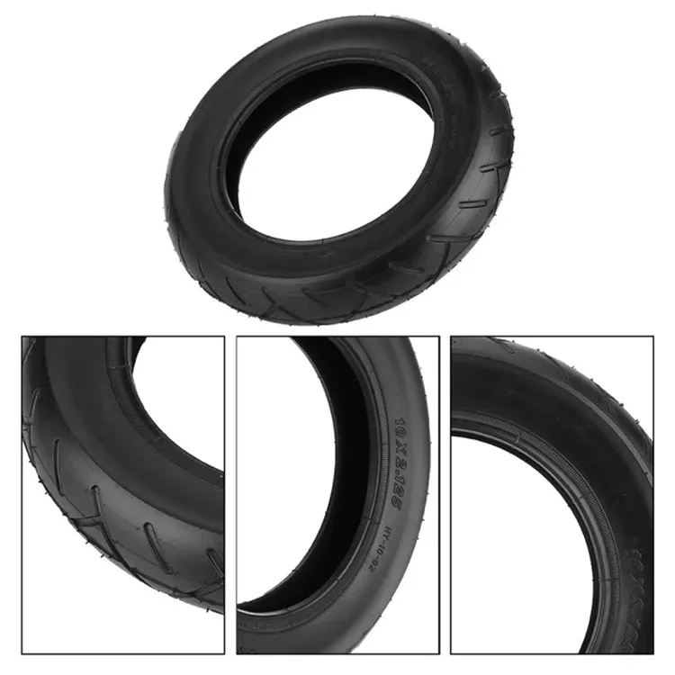 E-Scooter 10-Inch Rubber Tire Electric Bicycle Shock-absorbing Replacement Wheel Outer Tire (10x2.125)