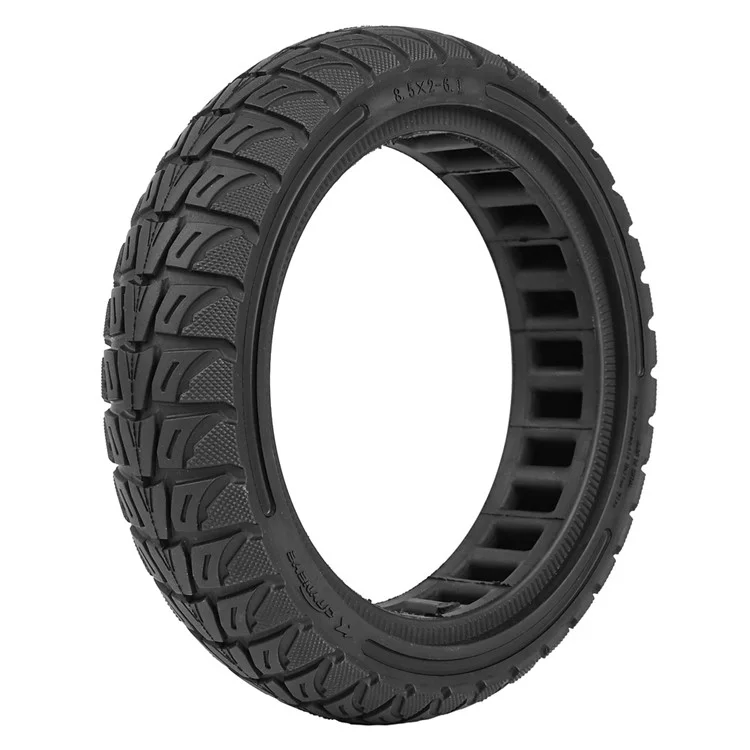 Pour Xiaomi M365 / Pro / Pro2 / 1S / Lite E-Scooter 8.5x2 Pouce Pneu de Remplacement en Caoutchouc Anti-Dérapant - Noir
