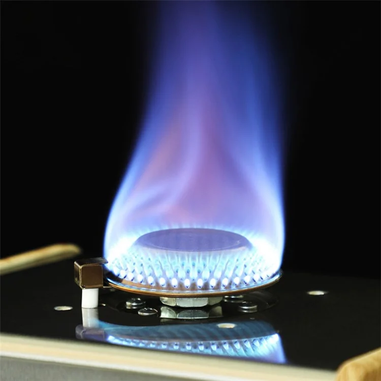 Fogão a Gás Mini de 2800W para Acampamento Ao Ar Livre, Fogão a Cassete de Aço Inoxidável