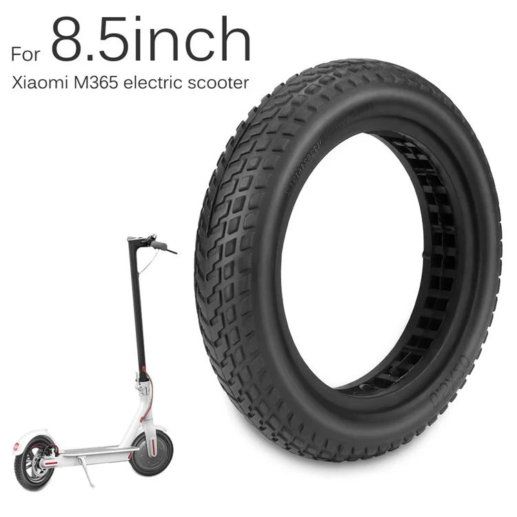 Xiaomi Mijia M365 Scooter Eléctrico 8.5-Pulgo Infacia Free ABSORTE DE AFORTE SÓSIDO TIRE HUEBL