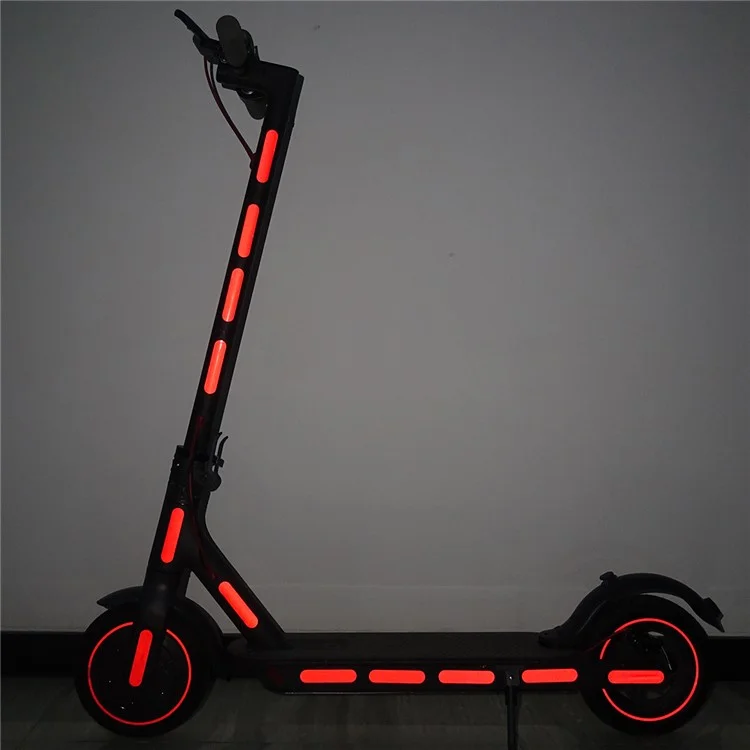 Reflective Safety Body Stickers for Night - Red