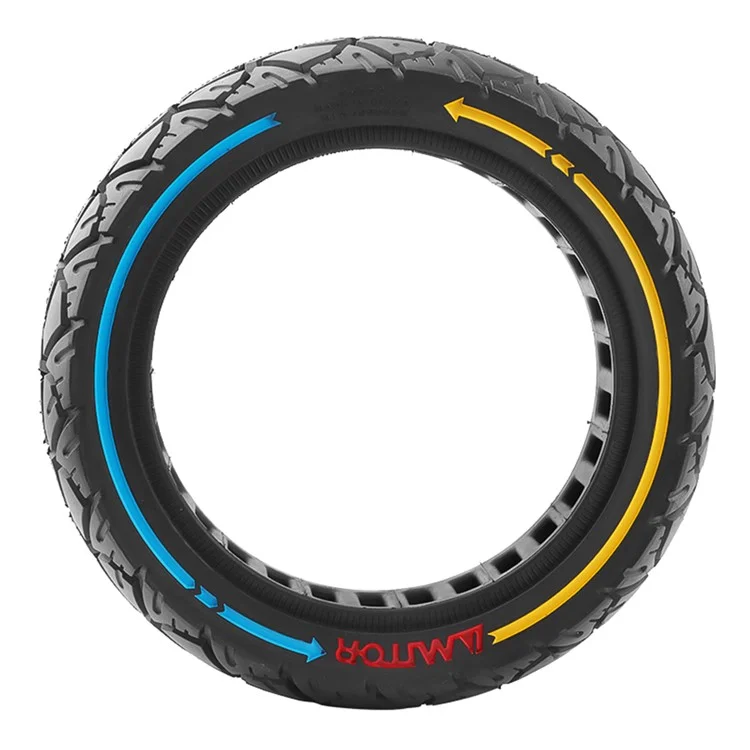 AMITOR 10-Zoll-Elektroroller Anti-Rutsch-Gummi Off-Road-Reifen, 60/70-7 48,5 mm Schlitz