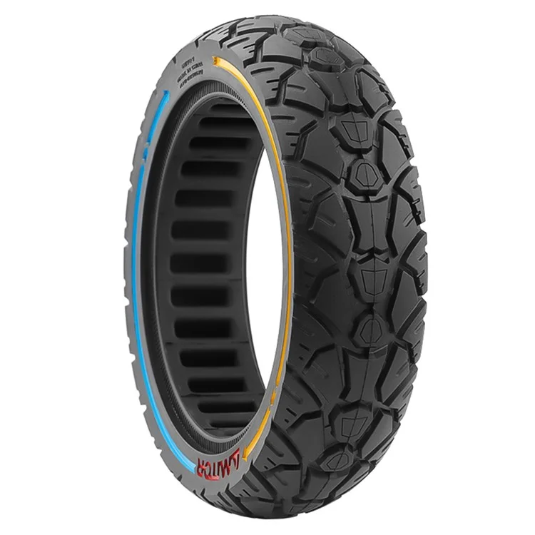 AMITOR 10-Zoll-Elektroroller Anti-Rutsch-Gummi Off-Road-Reifen, 60/70-7 48,5 mm Schlitz
