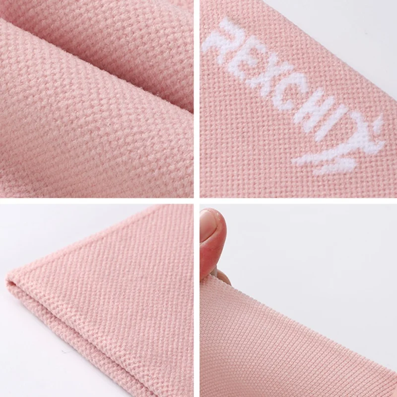 REXCHI HW13 1Pc Elastic Nylon Fitness Wrist Wrap Brace Outdoor Sports Wrist Band - Rosa / S