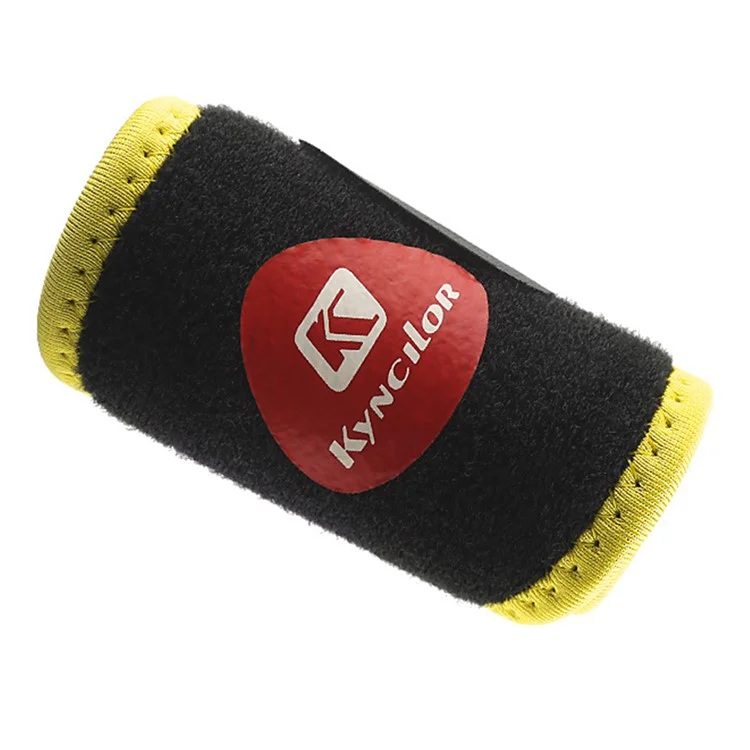 KYNCILOR AB014 Weightlifting Wrist Wrap Wristband Wrist Support Brace for Gym - Yellow