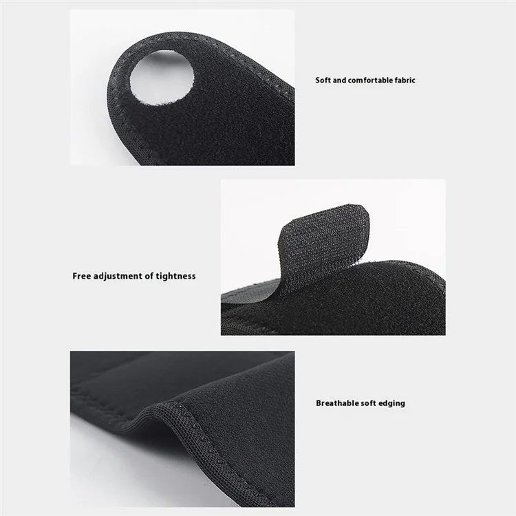 KYNCILOR AB014 Weightlifting Wrist Wrap Wristband Wrist Support Brace for Gym - Yellow