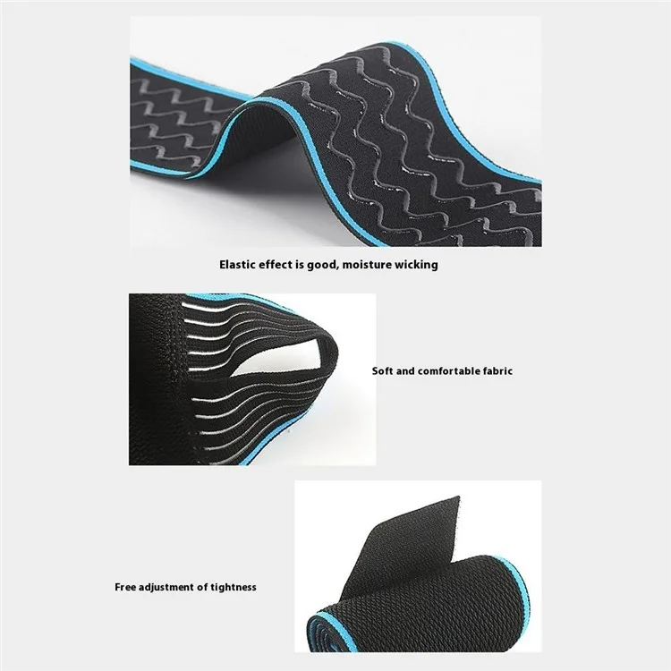 KYNCILOR AB015 1Stück Sports Wrist Wrap Band Badminton Fitness Gewichtheben Handgelenkschutz - Blau
