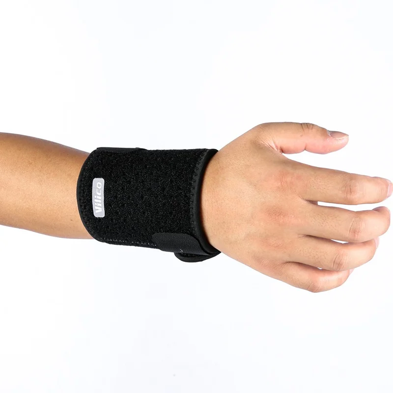 VILICO AB063 1Stück Federstütze Sport-Handgelenkbandage Atmungsaktiv Anti-Verstauchung Tennis Fitness Handgelenkschutz