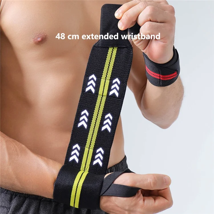 VILICO AB136 1Pc Sports Wrist Protection Wrap Band Fitness Weightlifting Wrist Guard - Blau