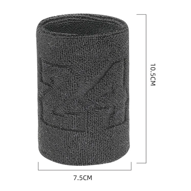 1Pc Breathable Sports Wristband for Outdoor Running Fitness Sweat Band Wrist Guard - HW501 Light Purple