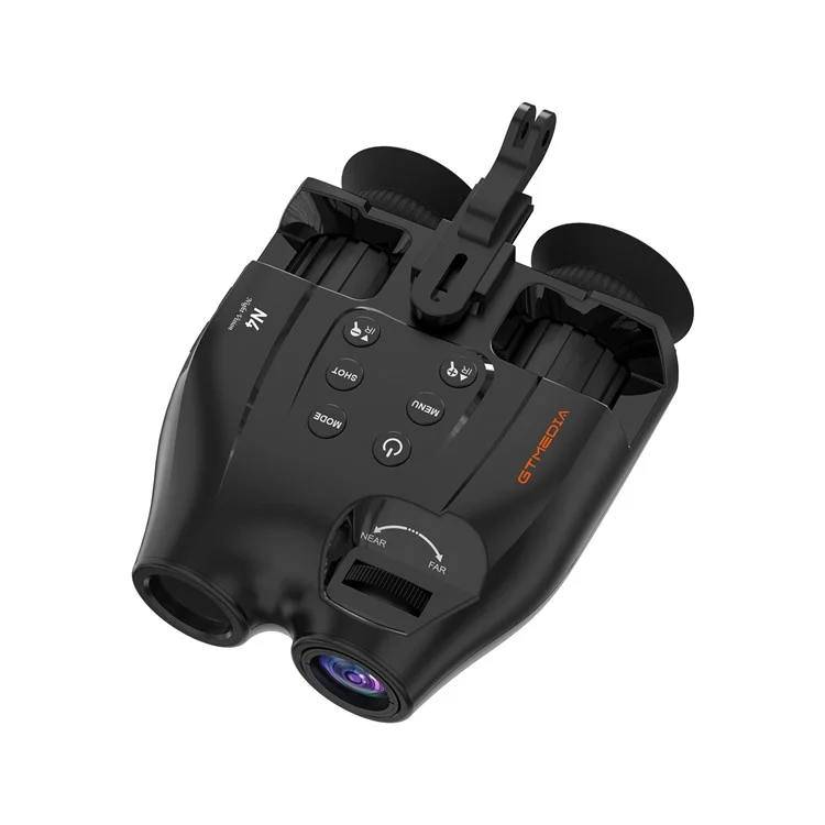 Jumelles de vision nocturne GTMEDIA N4 1080P HD avec 7 niveaux de luminosité, zoom numérique 5x et télescope pour l'extérieur