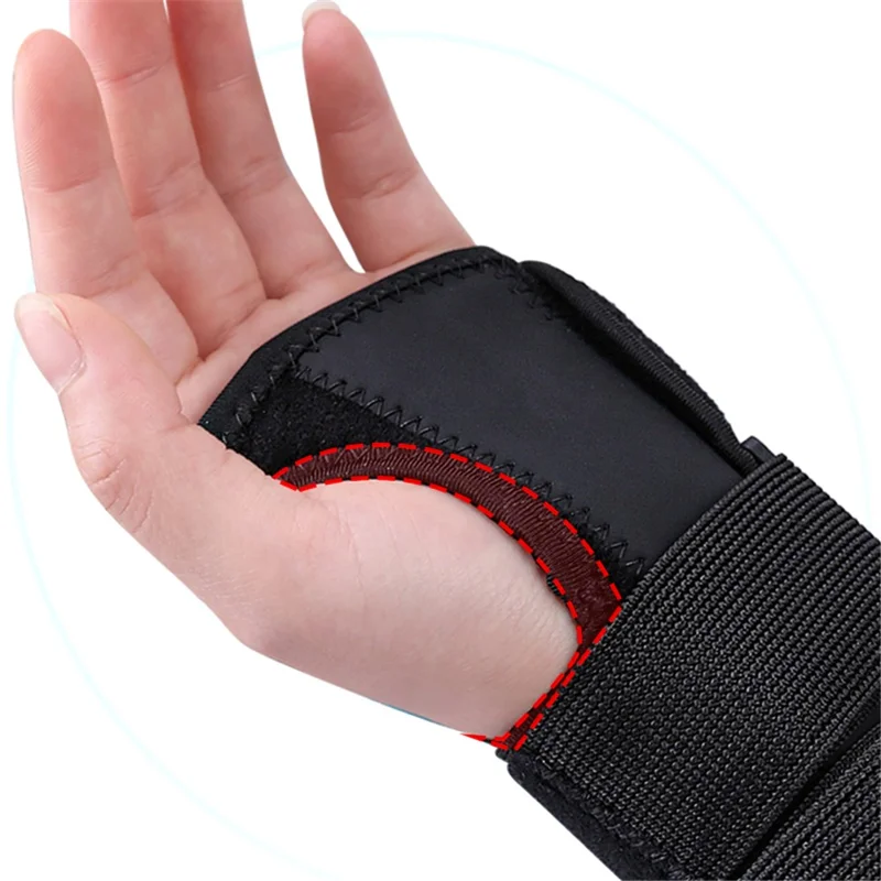 015 Adjustable Wrist Support Brace with Removable Aluminum Splint - Right