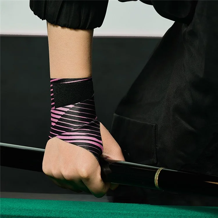 GOLOVEJOY HW15 Supporto per polso da snooker, biliardo e biliardo, manica per guaina tendinea, guanto da allenamento - Nero / Mano sinistra
