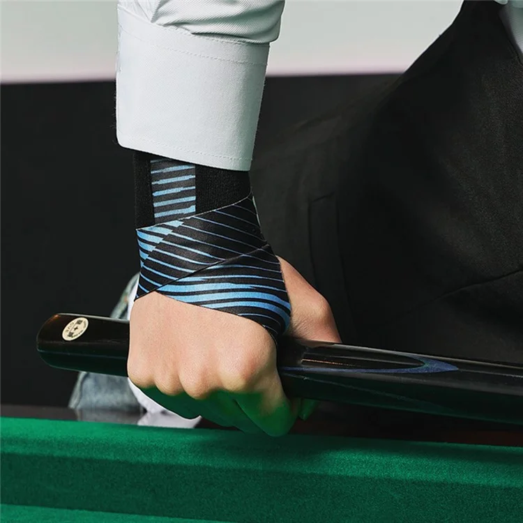 GOLOVEJOY HW15 Supporto per polso da snooker, biliardo e biliardo, manica per guaina tendinea, guanto da allenamento - Nero / Mano sinistra